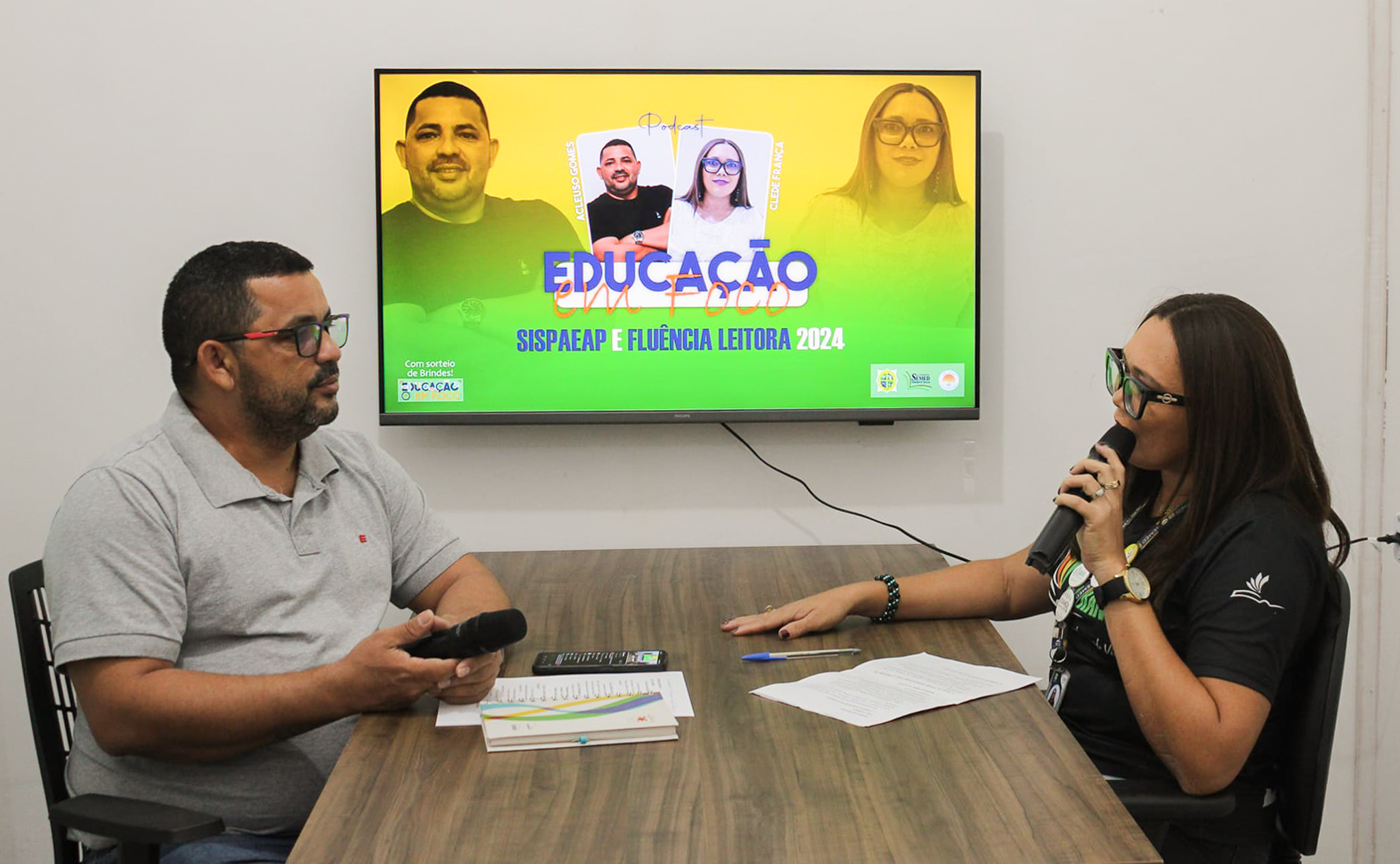 PODCAST EDUCAÇÃO EM FOCO - SISPAEAP E FLUÊNCIA LEITORA
